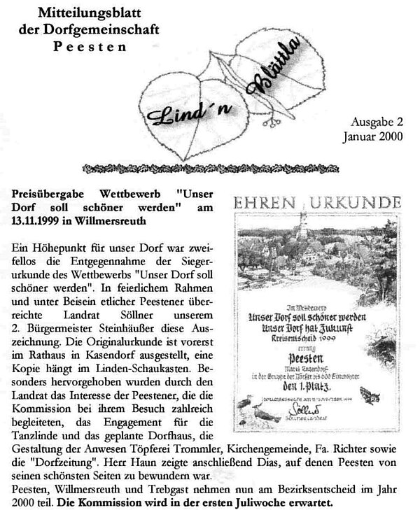 Ausgabe 2 - Januar 2000