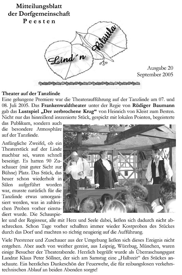 Ausgabe 20 - Sep. 2005