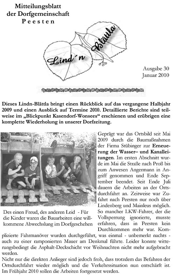 Ausgabe 30 - Januar 2010