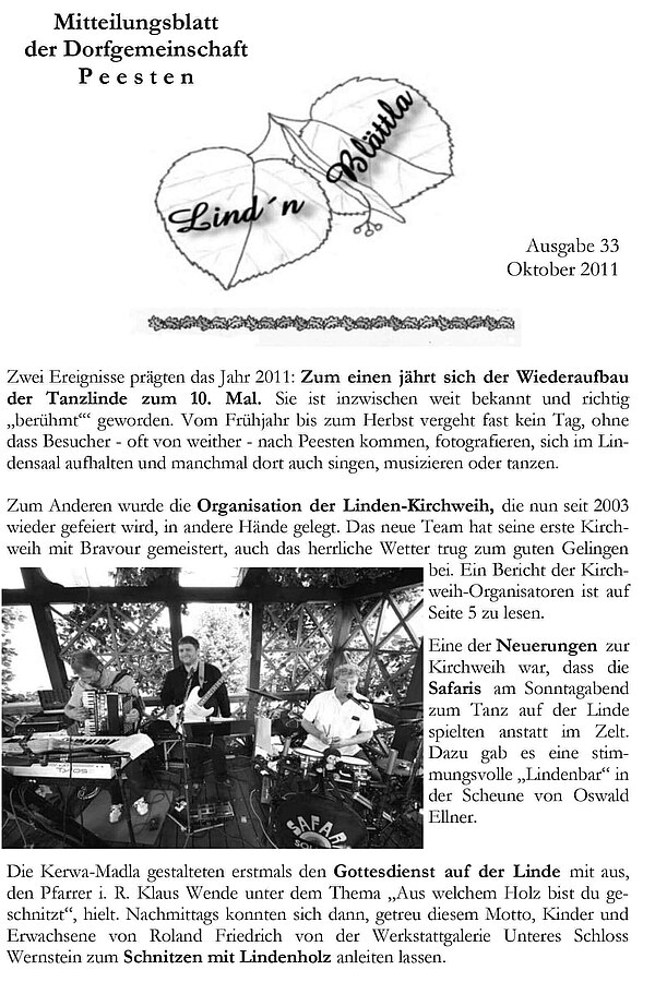 Ausgabe 33 - Okt. 2011